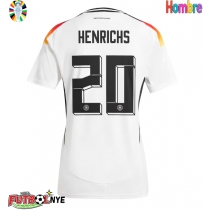 Camiseta Alemania Benjamin Henrichs #20 Primera Equipación Eurocopa 2024 manga corta
